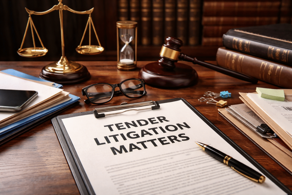 Tender Litigation in India: Legal Challenges and Expert Strategies